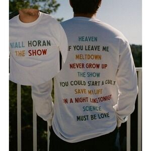 Niall Horan The Show Live Tour 2024 2 Sided Sweatshirt